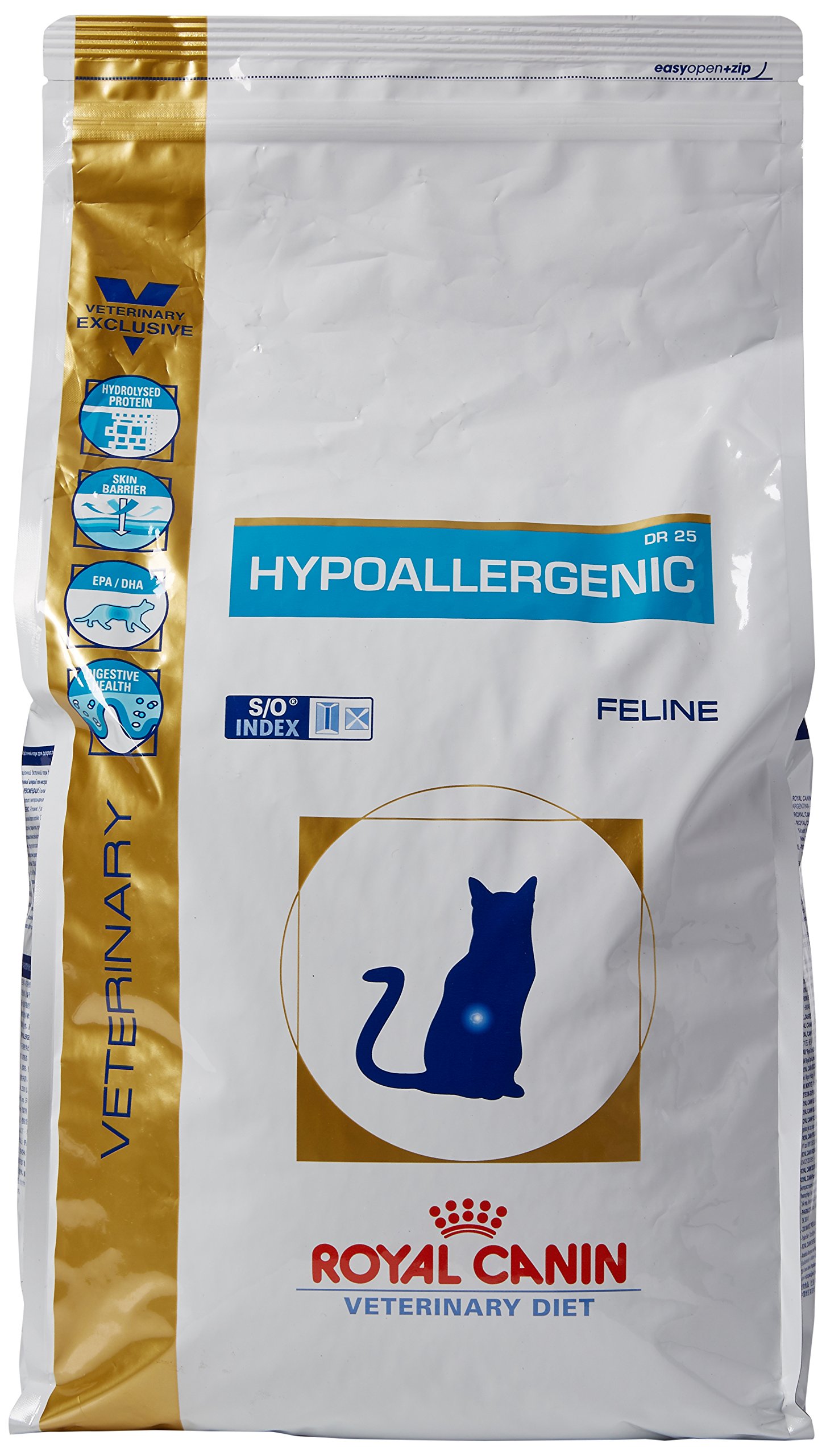 Royal Canin Hypoallergenic Cats Dry Food 4.5 kg Adult Poultry Rice Vegetable