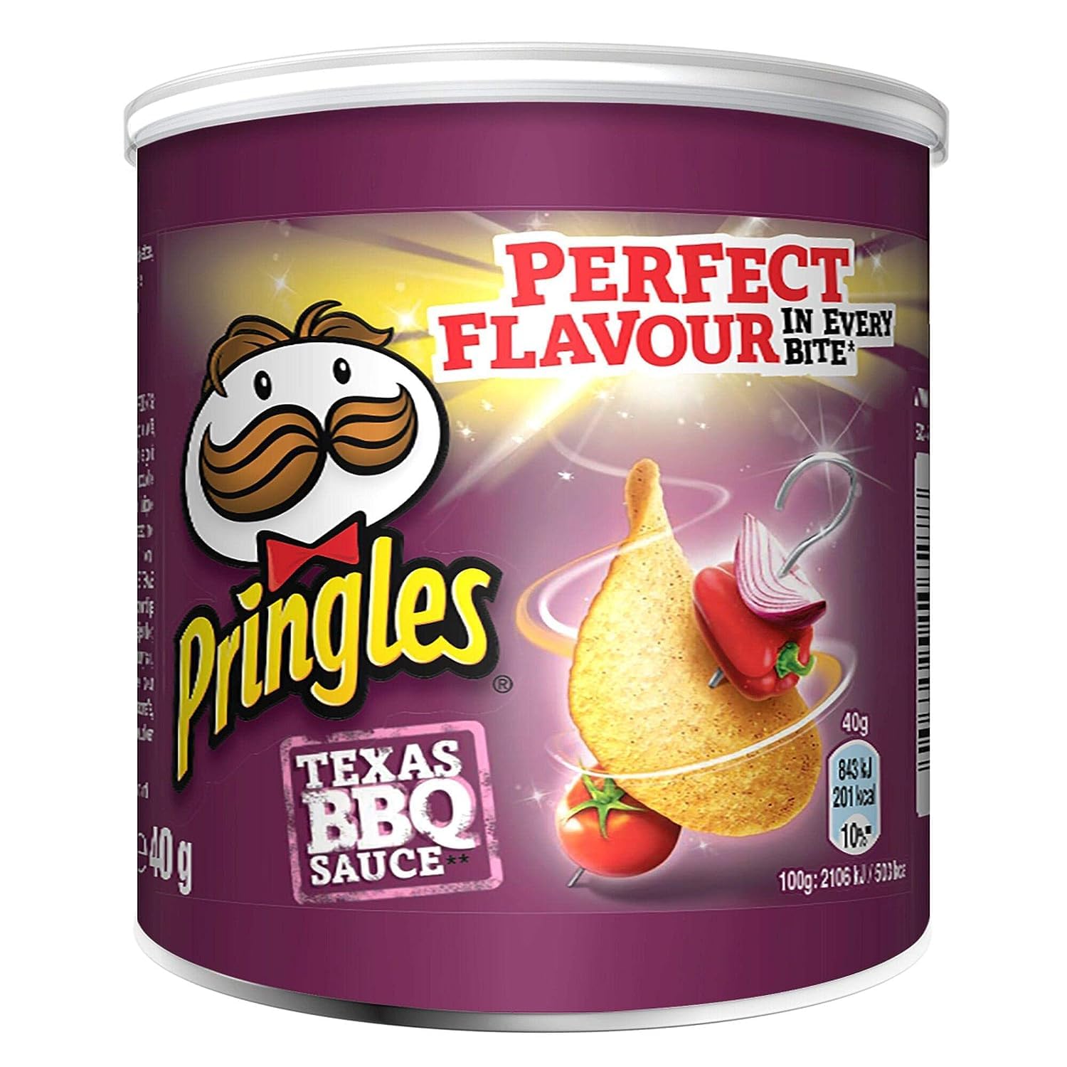 Pringles BBQ Crisps - Pack Size = 12x40g