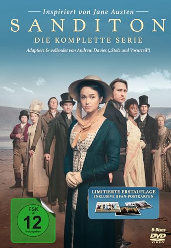 Sanditon - Die komplette Serie - In Erstauflage inkl. 3 Fan-Postkarten [6 DVDs]