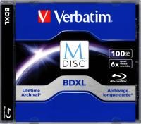 Verbatim M-Disc - BD-R XL - 100 GB 4x - Jewel Case (Schachtel)