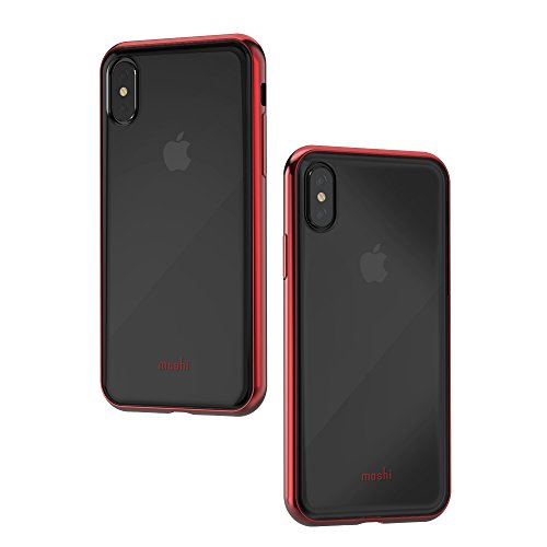 Moshi 99MO103321 Vitros Hülle für Apple iPhone X rot