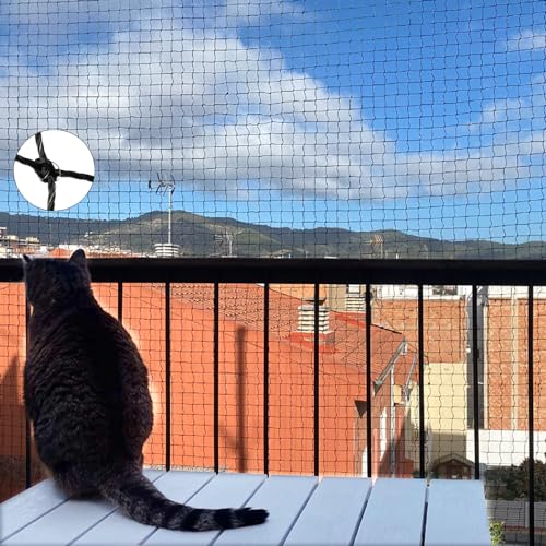 Katzenschutznetz(Balkonnetz) 4x3m