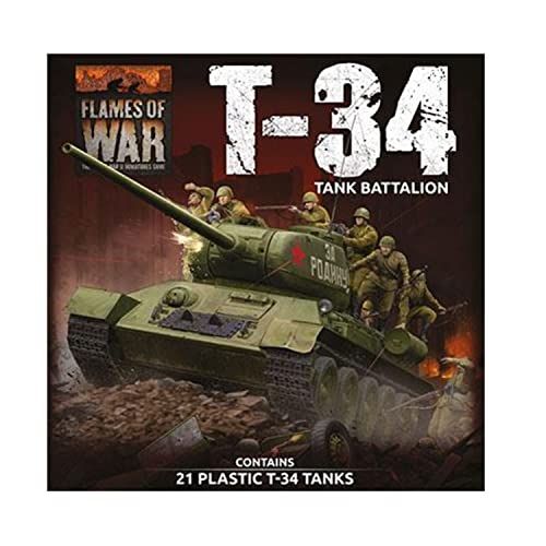 Flames of War FoW T-34 Tank Battalion SUAB12