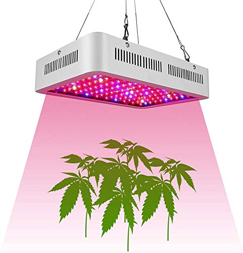 ZXGQF LED Pflanzenlampe 1000W Vollspektrum Grow Lampe für Indoor-Gewächshausfruchtpflanzen Gemüse und Blumen