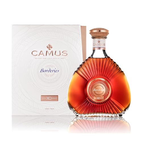 Camus XO Borderies Cognac mit Geschenkverpackung - Limited Edition Single Cru - 70cl 40° - Familienbesitz seit 1863