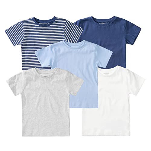 Organic Cotton Baby T-Shirt 5er-Pack - Bunt