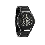 X-WATCH 54021 QIN XW Pro Herren Smartwatch Edelstahl iOS & Android Smartwatch – Smart Uhr Herren mit Fitness Tracker Funktionen – Pulsmesser