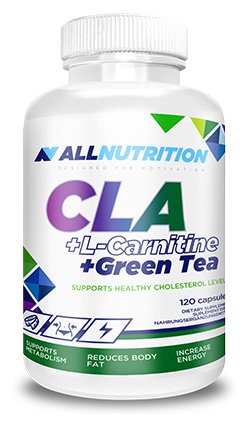 ALLNUTRITION CLA+L-Carnitine+Green Tea Fettburner Fettreduktion Sport Training Bodybuilding (120 Kapseln)