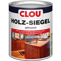 CLOU Holz-Siegel Tischlerlack: Premium Klarlack zur Lackierung von Möbeln, Treppen, Parkett und im Garten, glänzend, 0,75 L