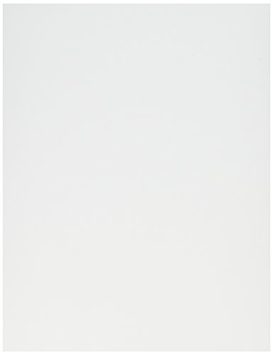 Crafter 's Companion Papier Spectrum Noir Ultra glatten Premium tonkartons 21,6 x 27,9 cm 50 kg-White