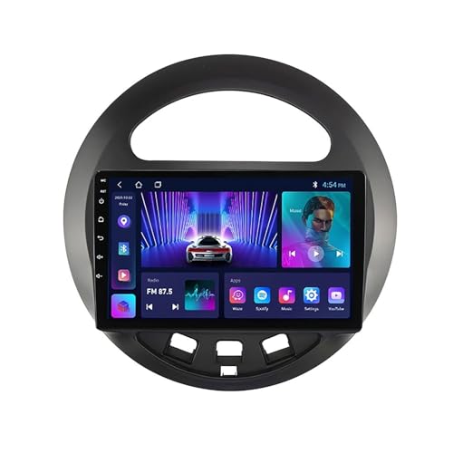 Für Geely Panda 2009-2016 Android 12 Autoradio Mit Wireless Carplay Android Auto, 9 Zoll Touchscreen Autoradio Mit GPS Bluetooth HiFi Mirror Link Rückfahrkamera (Size : M100S - 4 Core 1+16G WiFi)