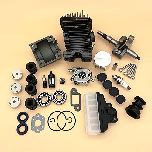 42,5 mm Motorsägenteile Motor Montage Zylinder Kolben Vergaser AV Puffer für Stihl MS250 MS230 025 023 MS 250 230 Ersatzteile