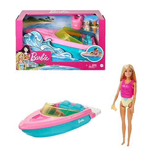 Barbie GRG30 Boat w/Doll