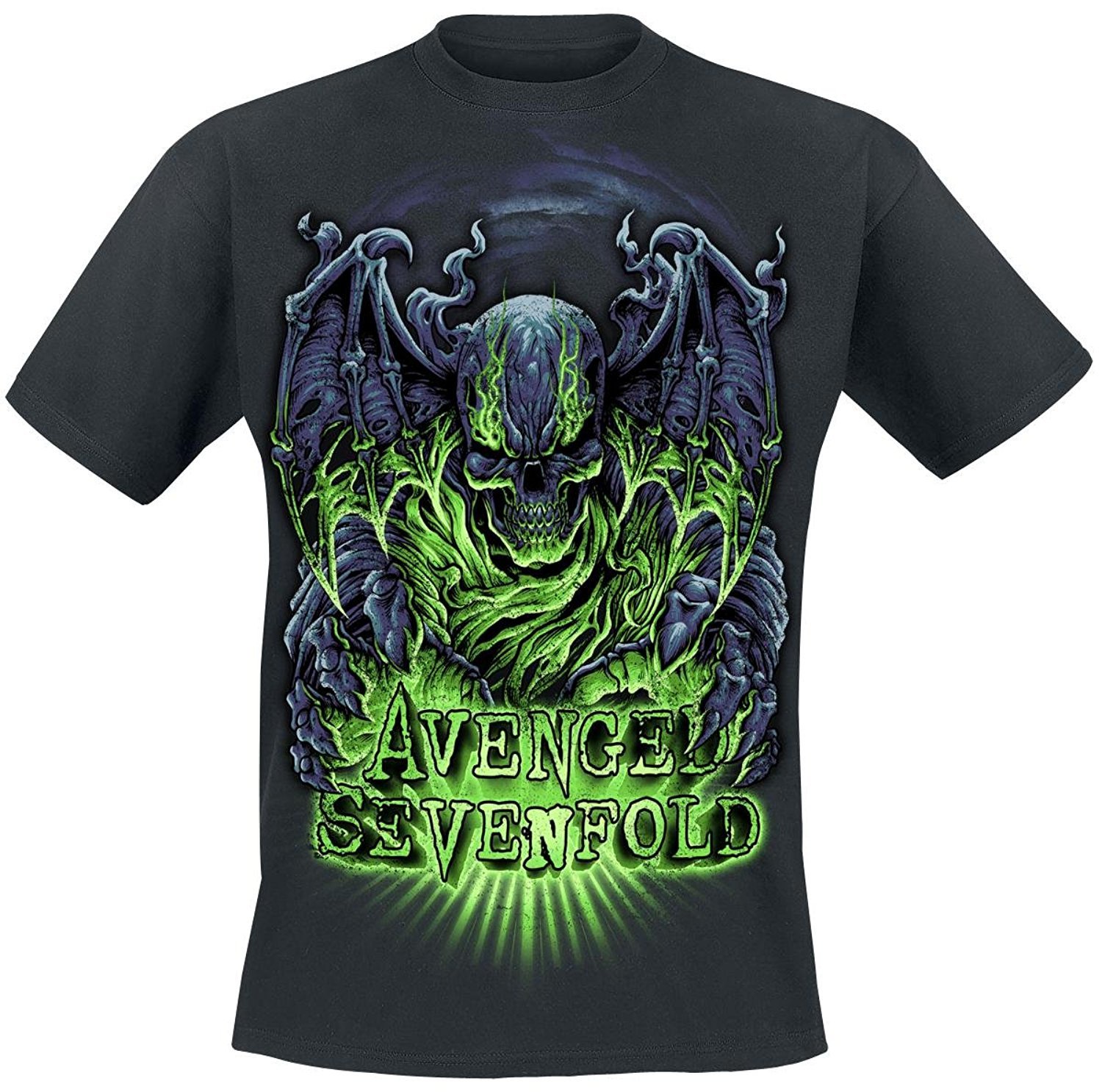 Avenged Sevenfold Dare To Die Glow T-Shirt schwarz L