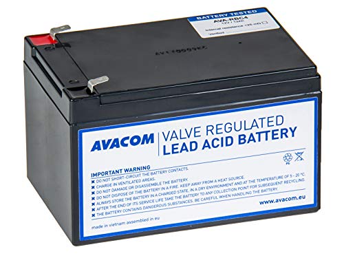 AVACOM Ersatz für RBC4 – Akku für USV. Ersatzbatterie für APC: RBC4