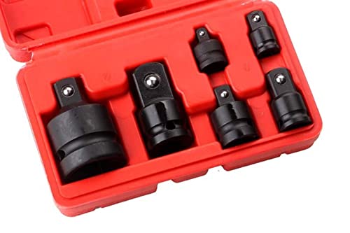 Werkzeugsatz Reduzierset 1/2 auf 3/8 3/8 auf 1/4 3/4 auf 1/2 Impact Socket Adapter für Auto Fahrrad Werkzeugkasten für zu Hause (Color : Set A)