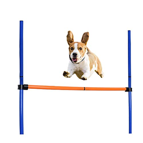 Agilität-für Für Hunde, Agilität Hürdenset Slalom Stangen Agilität Übungsset Slalom Hürden, Hunde Schadenparcours Für Training Und Interaktives Spielzeug