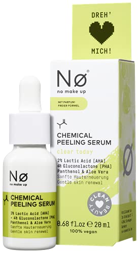 No clear today Chemisches Peeling Serum AHA/PHA - chemisches Gesichtspeeling Serum mindert Rötungen und Irritationen - Gesichtsserum geeignet für unreine & empfindliche Haut, 20 ml