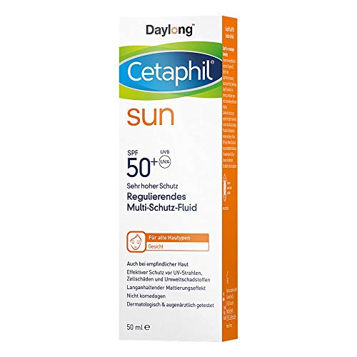 CETAPHIL Sun Daylong SPF 50+ reg.MS-Fluid Gesicht 50 ml