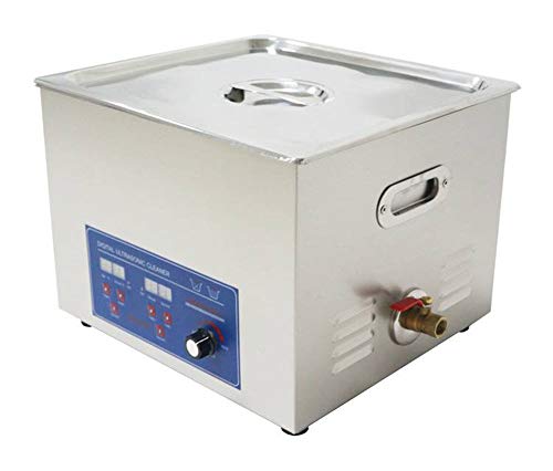 15L Multifunktional Edelstahl Ultraschall-Reiniger Waschmaschine Digital Thermostat Einstellungen, TIMING, Power verstellbar mit Ein Korb