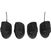 Contour Design Wired unimouse 2800DPI rechts schwarz - Maus (rechts, 2800 DPI, 453 g, Schwarz)