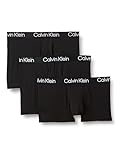 Calvin Klein Herren 3er Pack Boxer Briefs Baumwolle mit Stretch, Schwarz (Black), L