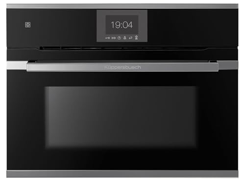 Küppersbusch CBM 6550.0 S3 K-Series. 5 Compact Backofen mit Mikrowelle Schwarz/Silver Chrome