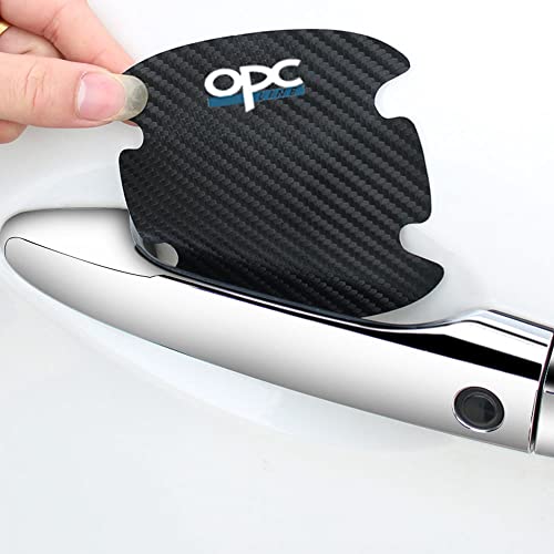 ACSUZ Auto Aufkleber, für Opel OPC Auto Autotür Schüssel Aufkleber Personalised Klebt Deko Aufstyling Accessories