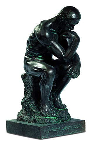 Reproduktion Figur Denker von Rodin (Bronze, 20 cm)