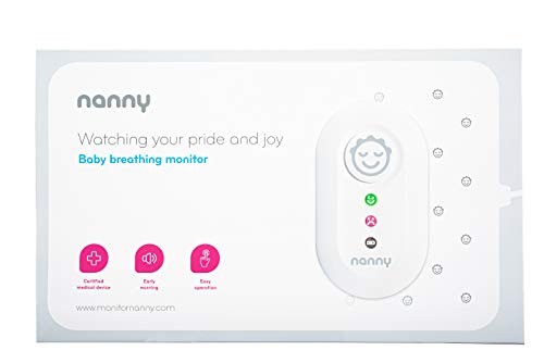 JABLOTRON Nanny Monitor BM-02 Babyphone - Atmungsüberwachungsgerät/Atmungs Monitor für Babys mit 2X Sensormatten  Überwachen Sie die Atmung Ihres Kindes  Hergestellt in der EU