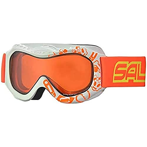 Salice 601dad Skibrille S Weiß/Orange