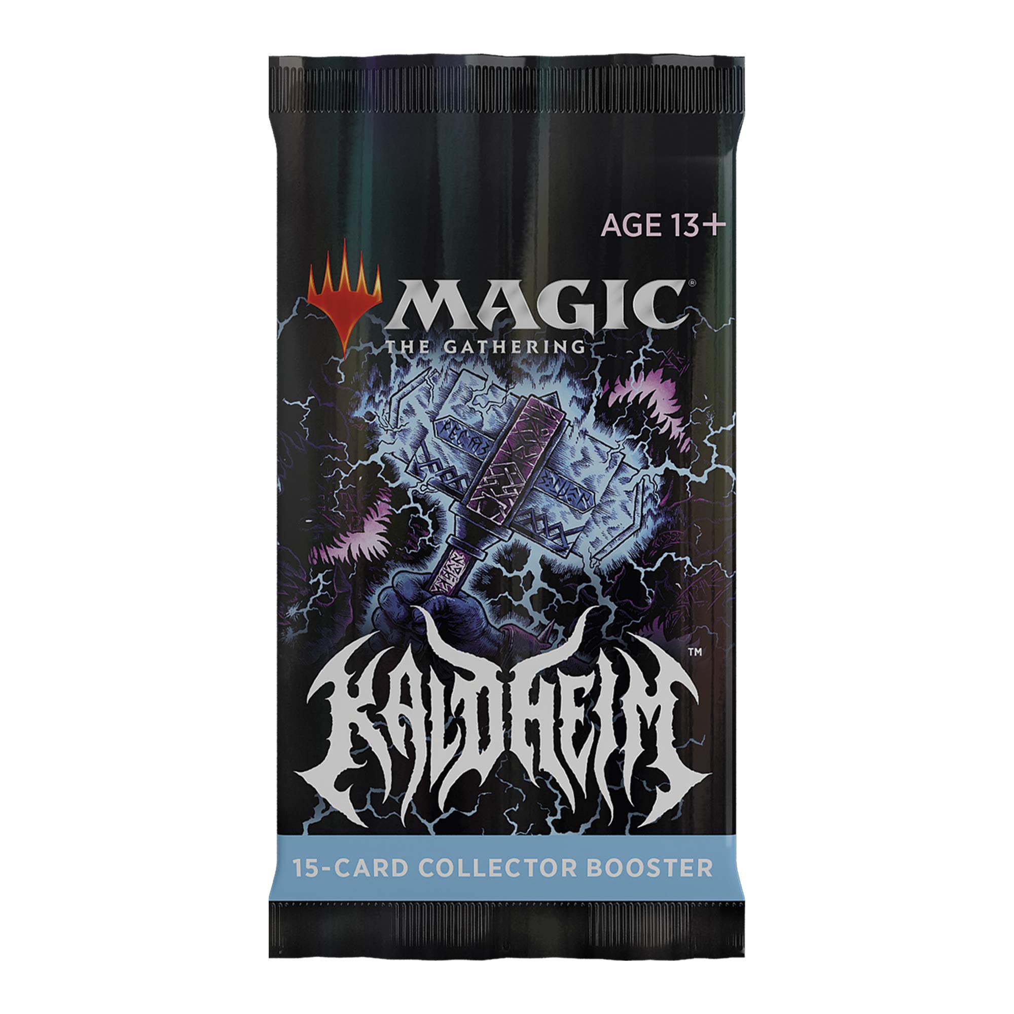 Magic: The Gathering Kaldheim-Sammler-Boosterpackung (15 Magic-Karten) -Englische Version
