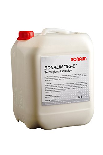 Bonalin Selbstglanzemulsion SG-E 10 Liter zur Pflege aller nicht textilen wasserfesten Bodenbeläge