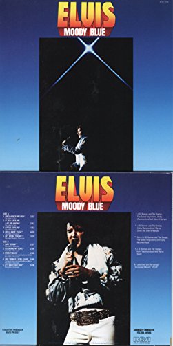 CD Elvis PRESLEY Moody Blue (1977) - Mini LP REPLICA - 10-track CARD SLEEVE CD
