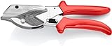 Knipex Gehrungsschere für Kunststoff- und Gummiprofile verchromt, mit Kunststoff-Hüllen 215 mm 94 35 215 EAN