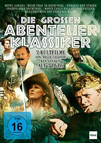 Die großen Abenteuer-Klassiker / Sieben Kultfilme von Regie-Legende Ken Annakin mit absoluter Starbesetzung [7 DVDs]