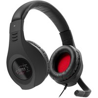 Speedlink CONIUX Stereo Headset - Kopfhörer für Büro/Home Office/Playstation 4 Controller (für Dualshock 4 Gamepads - Einklappbares Mikrofon - Voluminöser Klang) für Gaming/Konsole/PS4, schwarz
