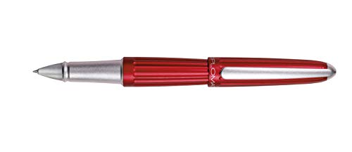 DIPLOMAT - Tintenroller Aero rot - Schick und elegant - Langlebig - Elektrisches Rot