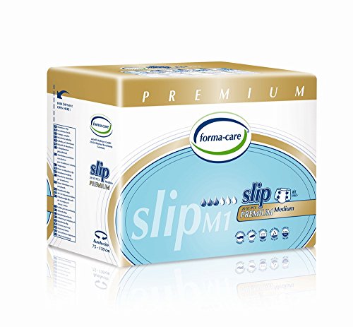 forma-care Slip Premium dry - 80 Stück - zum Kleben - atmungsaktiv - latexfrei - weiß - Größe M