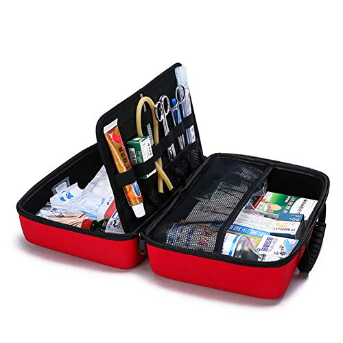 JTYX wasserdichtes Erste-Hilfe-Set aus Oxford-Stoff Tragbare Erste-Hilfe-Set-Box Arzneimittelpackung mit hoher Kapazität für zu Hause, am Arbeitsplatz, im Auto, auf Reisen, im Freien