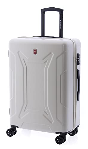 Freizeit und Sport Koffer Marke GLADIATOR für Unisex Erwachsene, Weiß (Weiß), Sport