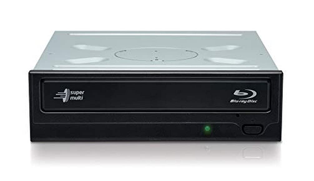 Hitachi-LG BH16NS55 Interner Blu-Ray-Disc-Brenner mit 16-facher Brenngeschwindigkeit und umfassender Formatunterstützung (BD-R BD-RE BDXL DVD-RW CD-RW), Silent Play, Windows 10 kompatibel