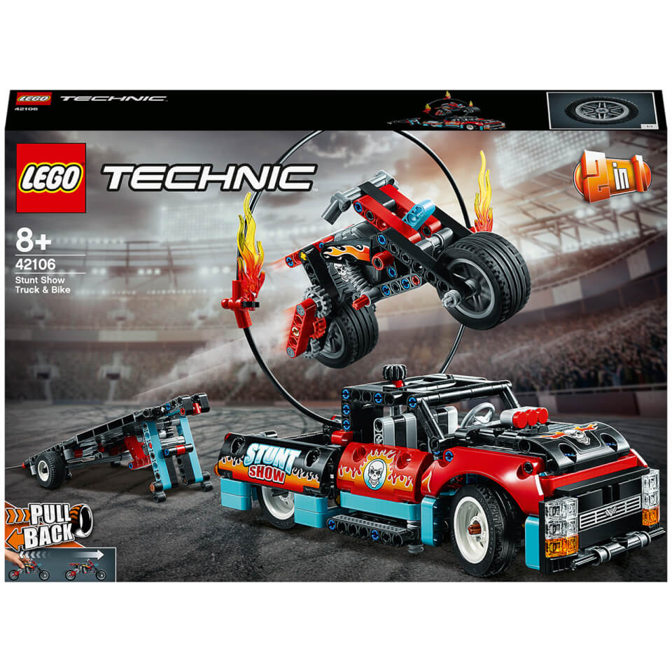 LEGO Technic:Stunt-Show mit Truck und Motorrad (42106)