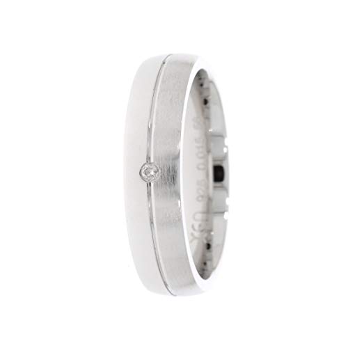 XEN, Ring "mit Diamant Xf0102" in silber, Schmuck für Damen