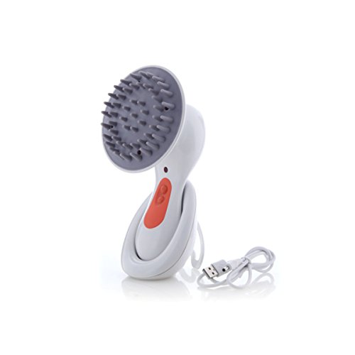 SUPVOX Elektrischer Kopf-Kopfhaut-Massagegerät-Kamm-wasserdichte Erschütterungs-Haar-Wäscher-Massage-Bürste