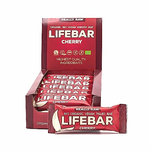 lifefood lifebar Kirsche, 15er Pack (15 x 47 g)