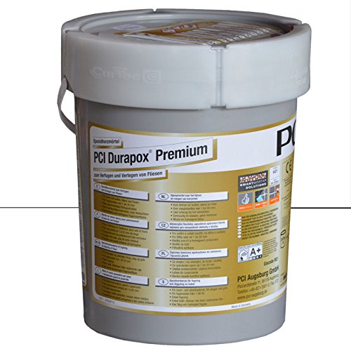 PCI Durapox Premium Reaktionsharz-Mörtel 5kg Eimer, Brillantweiß