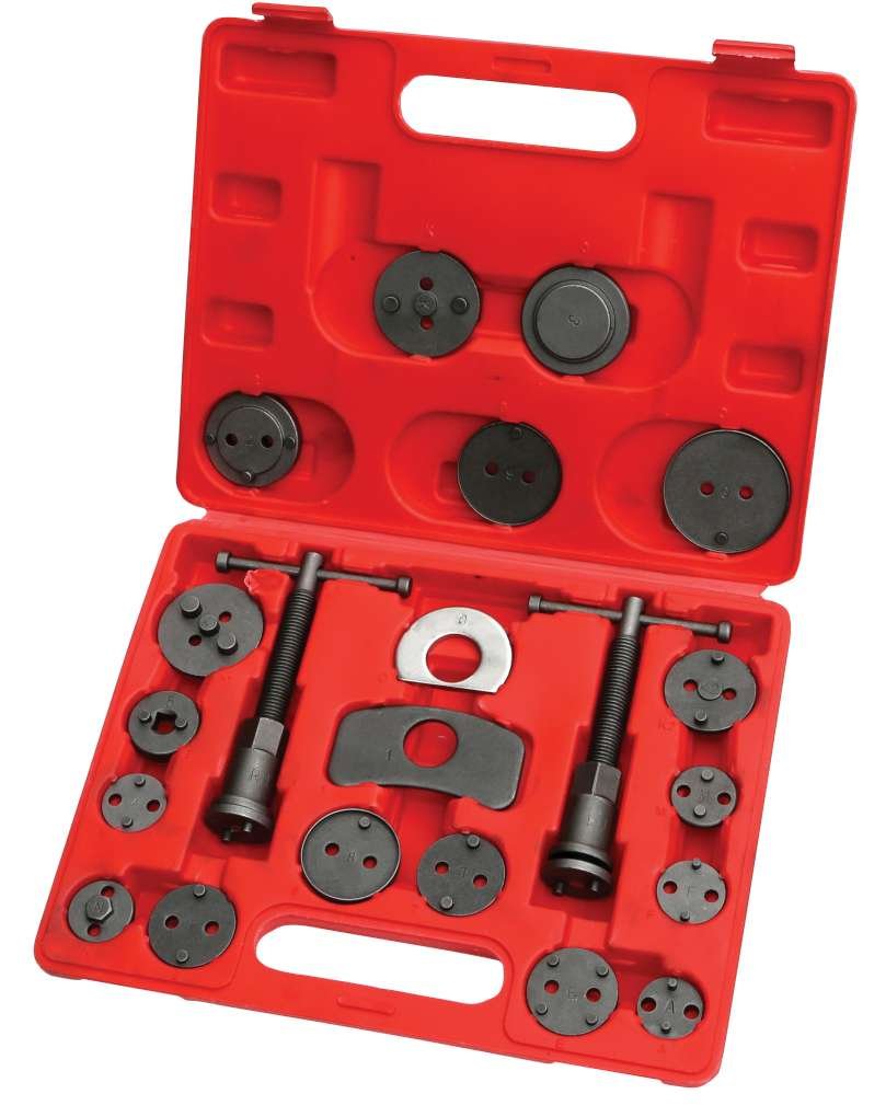 Hilka Tools 12700210 rechts und links Hand Bremssattel Rücklauf Werkzeug Kit, Set 21