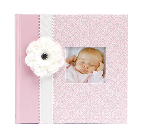 CR Gibson Slim Gebundenes Baby-Foto-Journal-Album - Neugeborenes Baby-Geschenk-Set / Andenken / Ged?chtnis Buch / Baby-Journal