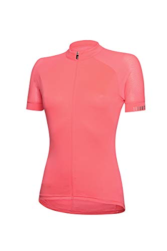 zero rh+ Brezza W, Jersey für Damen M Psychotic Salmon